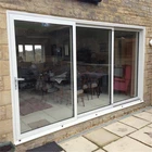 ราคาถูกคุณภาพภายนอกจีนอลูมิเนียมเลื่อนประตู