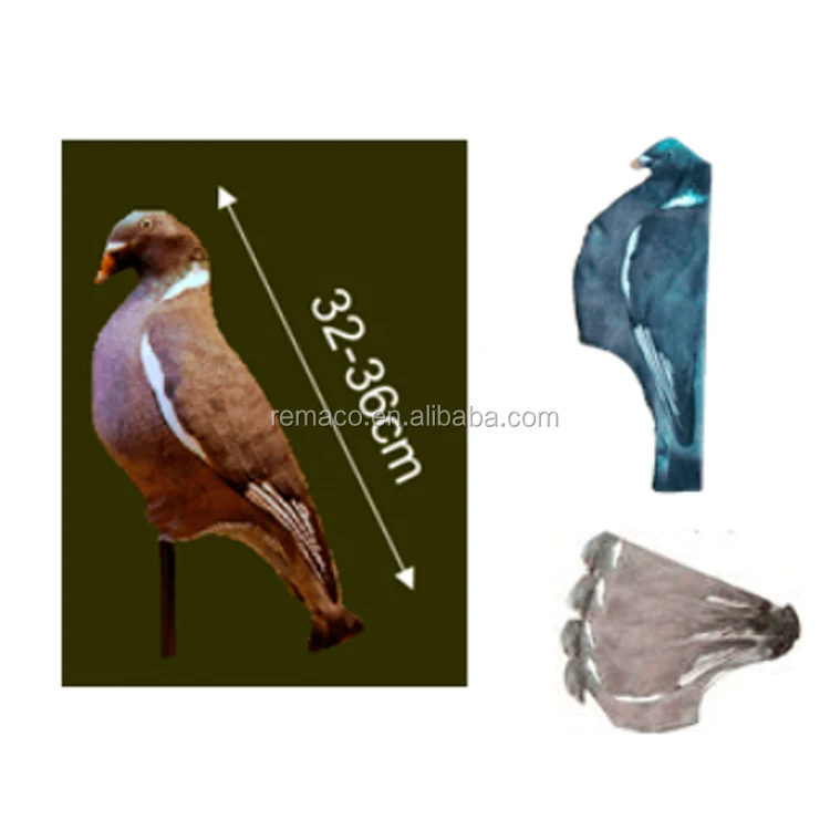 5/10 pcs Pigeon/Crow Decoy Sock 3D Photo Realistic Pull Covers Flexible Fabric 