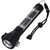 Quality Rechargeable 18650 Battery Power Bank Security Hammer XPE 3W LED Solar Light