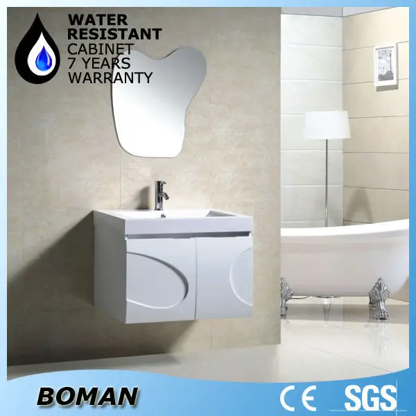 2015 Popular Pvc Bathroom Mirror Wash Basin With Light Buy