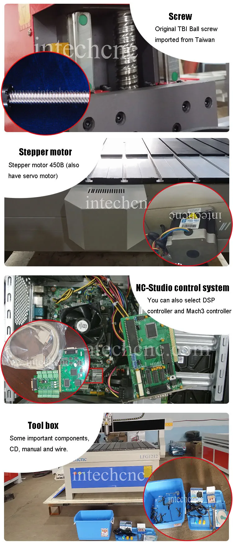 great features 1212 cheap cnc machine