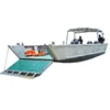 China Factory 6.5m small Aluminium Alloy Landing Crafts work boat for Sale