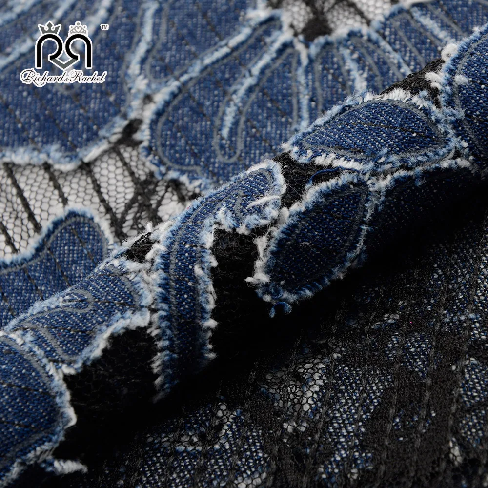 コットンポリエステルデニムデザインバーンアウトニット生地 Buy 焼損デニムデザイン 綿ポリエステル ニット生地 Product On Alibaba Com