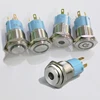 16mm Metal Push Buttons, WITH LED Indicator LED LAMP on off waterproof Switches