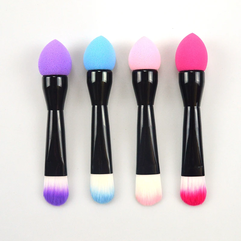 4 Pcs Double End Foundation Cosmetics Brush Wholesale Powder Brush New