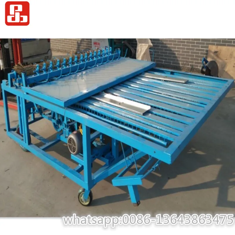 2022 Hot Sale Straw Weaving Machine/straw Curtain Weaving Machine/straw