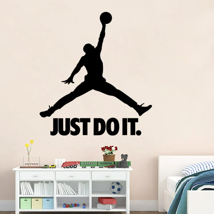 9334 Michael Jordan Basketball Player Wall Stickers For Kids Room