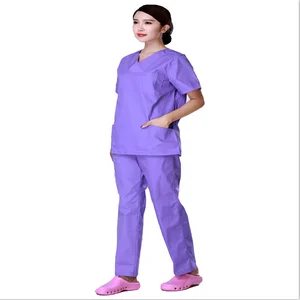 Short Sleeve Polycotton Unisex Hospitcal Clinic Beauty Center Staff Uniform Hospital Operating Room Uniform Doctor Uniform Short Sleeve Polycotton Unisex Hospitcal Clinic Beauty Center Staff Uniform Hospital Operating Room Uniform Doctor Uniform