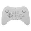 White Wireless Classic Pro Controller Gamepad with USB Cable for Wii U Console