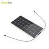 High efficiency waterproof 100w 18v ETFE semi flexible solar panel for boat rv system
