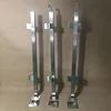Stainless Steel Railing Systems Square End Post with Square Glass Clamps
