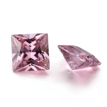 光沢ピンク色合成ダイヤモンド正方形ルース宝石ジュエリーリング Buy 正方形キュービックジルコニア Cz 宝石 ルースピンク合成ダイヤモンド Product On Alibaba Com