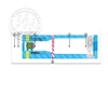 Russian famous M2 hologram safety thread wine and spirit bottle label