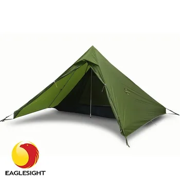 one person trekking pole tent