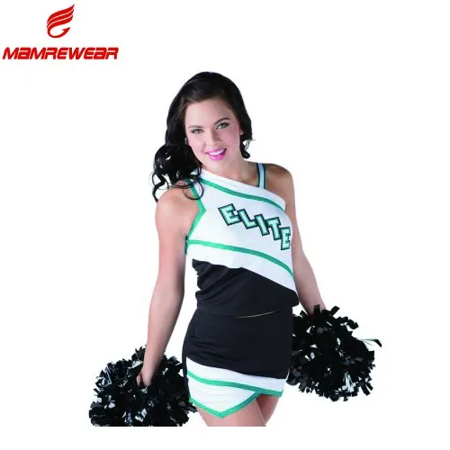 Custom Designs Sublimated Rhinestones Cheap Cheer Uniforms Youth Cheer