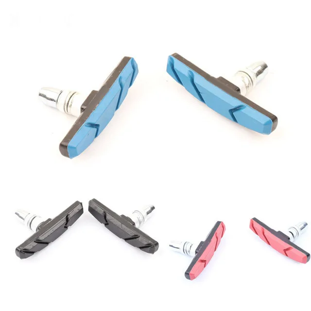 1 Pair Mountain Bike V type /& Road Bike C type Brake Pads Blocks Rubber Shoes