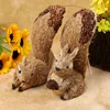 Wholesale decorations DIY grass squirrel Christmas decorations