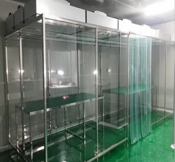 Class 100 Lab Softwall Clean Booth For Clean Room - Buy Filter Cleaning ...