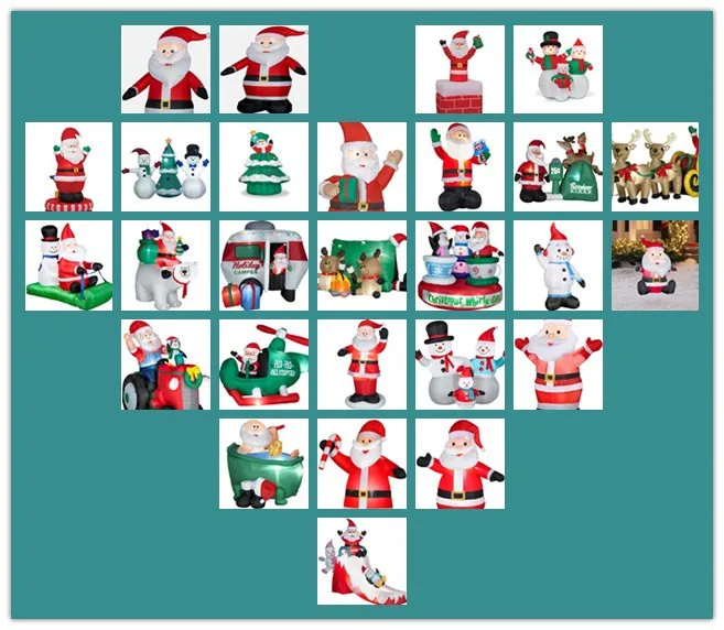 Fine Workmanship Giant Inflatable Bouncing Dog/husky Dog Christmas Inflatable Cartoon Inflatable