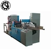 High speed embossed cutting fold napkin paper tissue serviette making machine