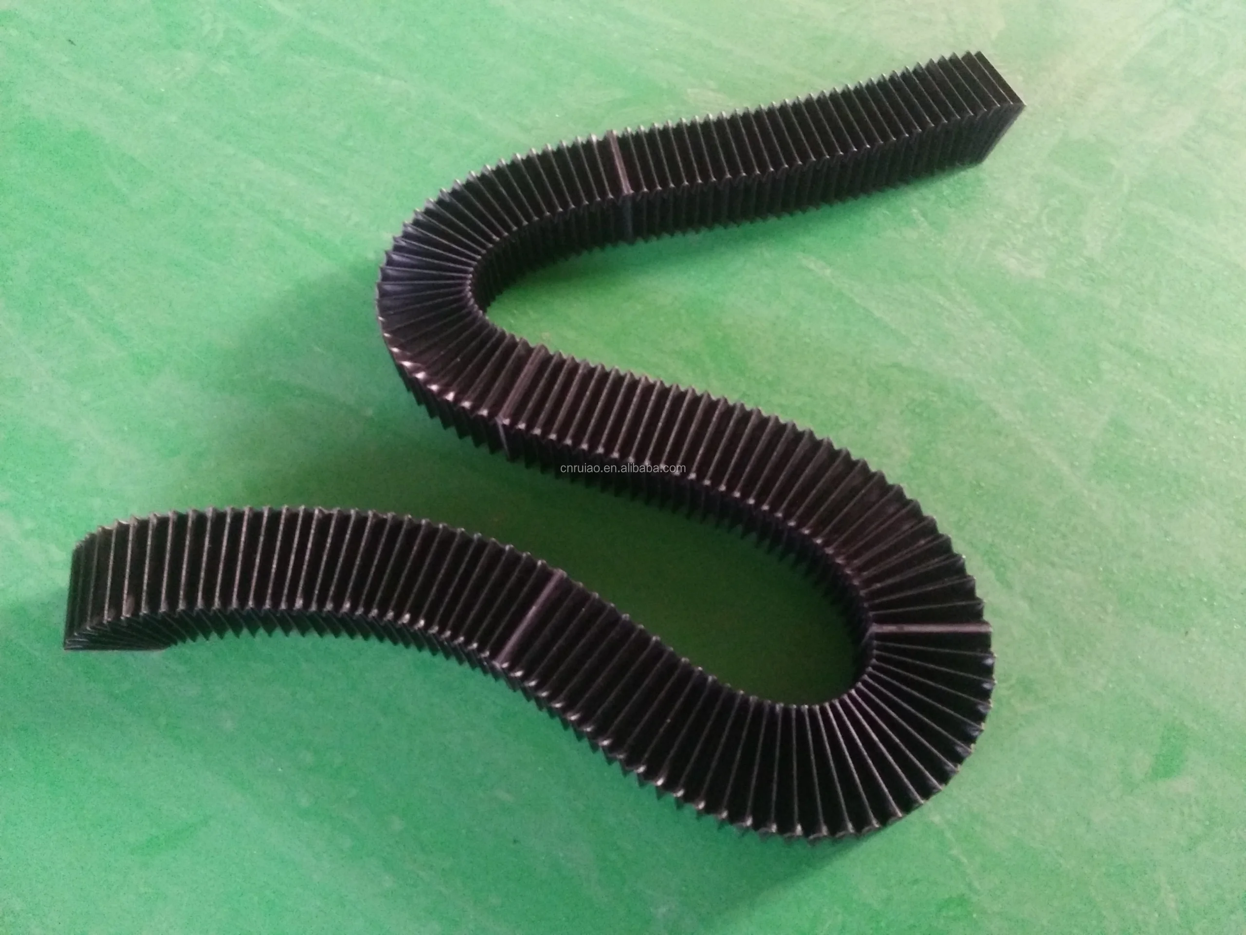 Ruiao Cnc Rubber Flexible Accordion Nylon Bellows Linear Rail Covers