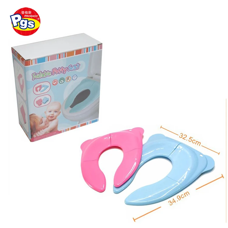 Sanitary Baby Toilet Seat Cover/foldable Potty Seat For Children Toilet