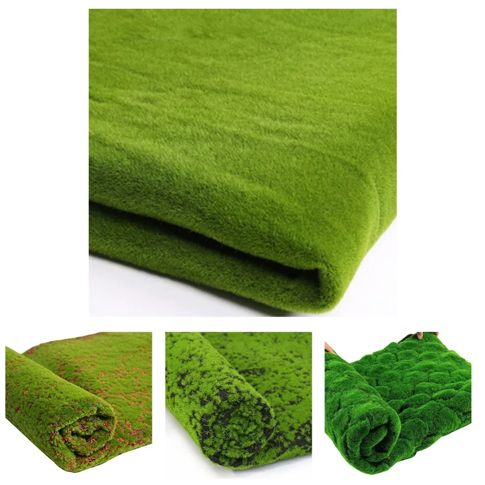 Customized Size Artificial Moss Carpet High End Moss Sward For Home ...