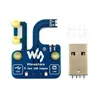 Pi Zero USB Adapter, Additional USB-A Connector for Raspberry Pi Zero/Zero W/Zero WH.