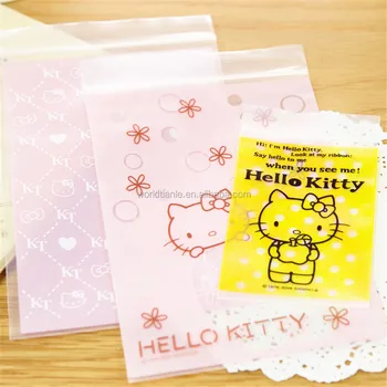 Custom Cute Cartoon Partern Plastic Ziplock Bag - Buy Plastic Bags ...