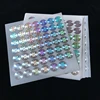 Free design 5cm diameter silver security 3d hologram sticker logo