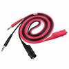 1 Pair 4mm Banana Plug To Alligator Clip Multimeter Instrument Wire Cable Test Line