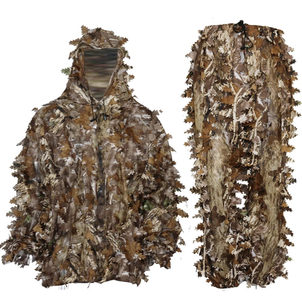 Wholesale Custom Manufacture European Adult Camo Suit Hunting Clothing