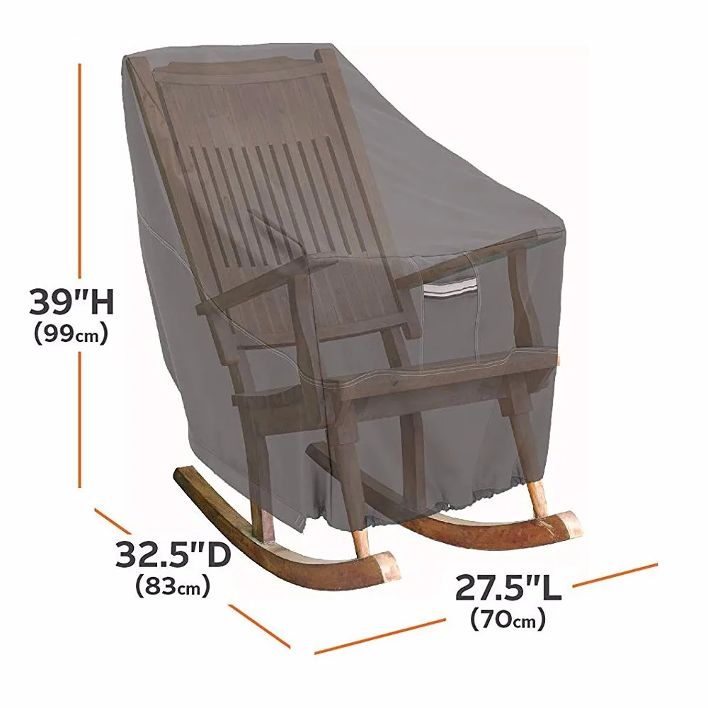 Cubierta De Silla Al Aire Libre Classic Accessories Rocking Chair