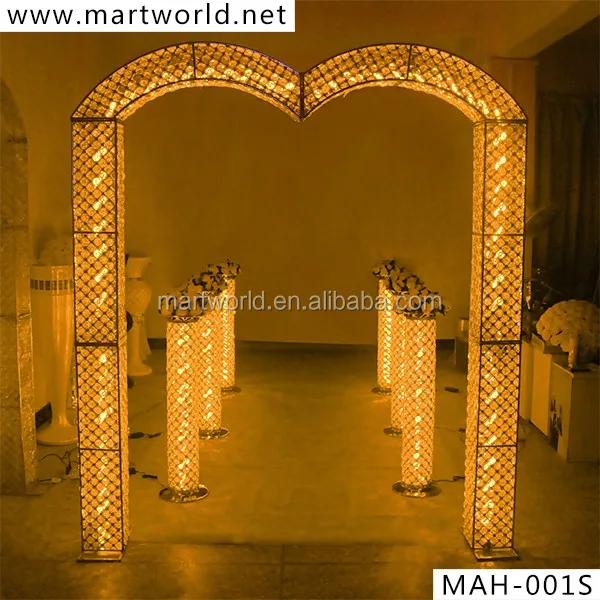 2021 2021 Sale Led Arch Wedding Decoration Wedding Backdrop With