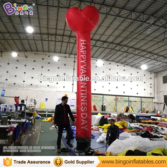 Flying sky Heart usb inflatable mini small air dancer