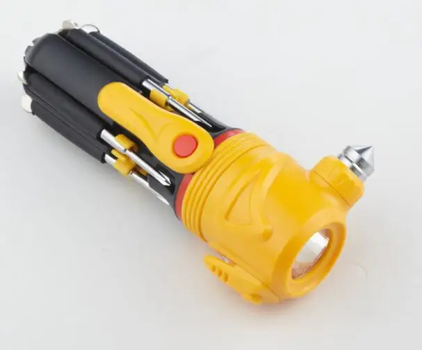 10 In 1 Multiscrewdriver With Led Flashlight Car Emergency Safety