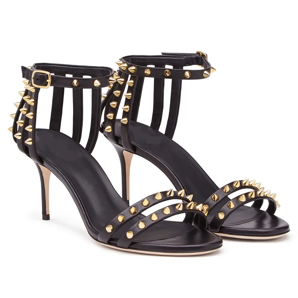 pointed toe high heel sandals