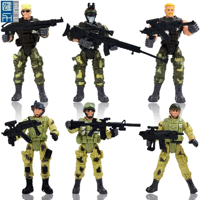 Us Army Soldiers 2 Action Figures 3 75 Military W Action Figure - hd how to make a military uniform paint roblox military