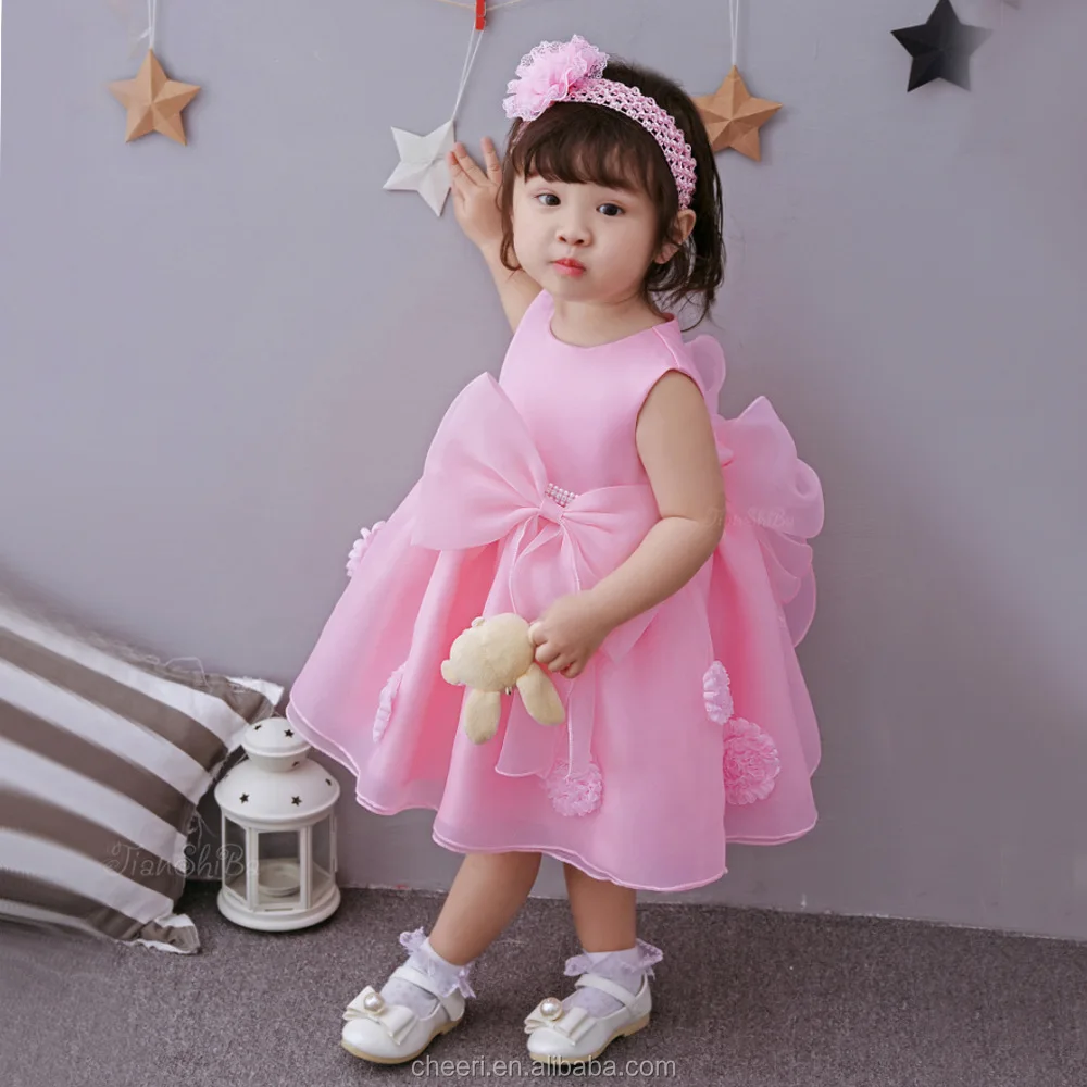 2017 Little Models Girls Icing Ruffle Dress Girls Kids Frocks Image
