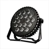 18x10w RGBW 4 in 1 Back Cast Aluminum Shell Led Par 18PC Flat Led Par Light