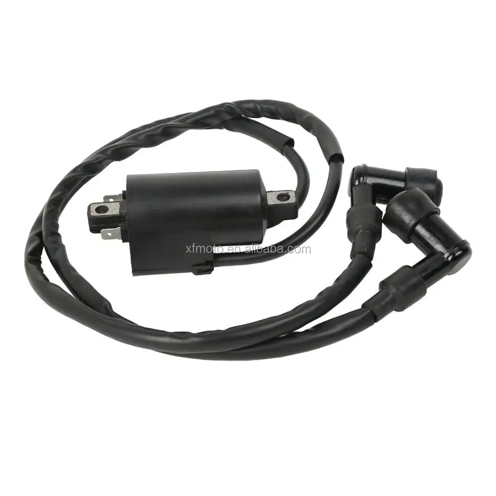 New Black Ignition Coil Fits For Yamaha Atv Banshee 350 Yfz350 1997