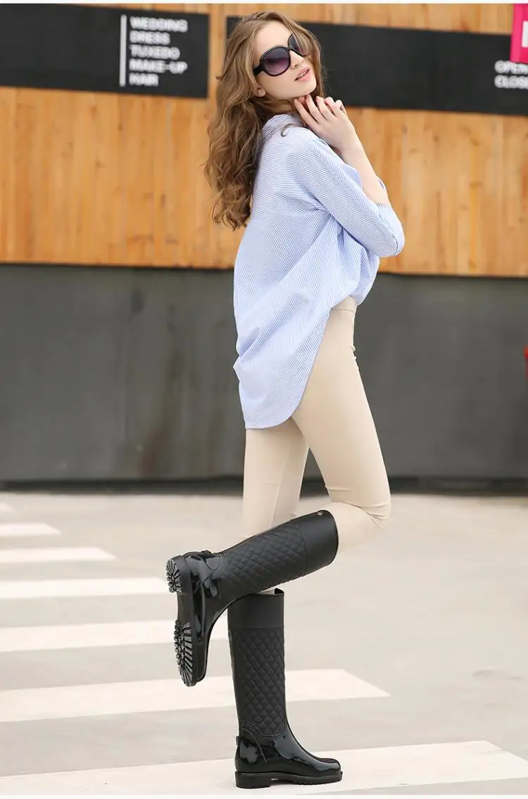 thigh high wellington boots