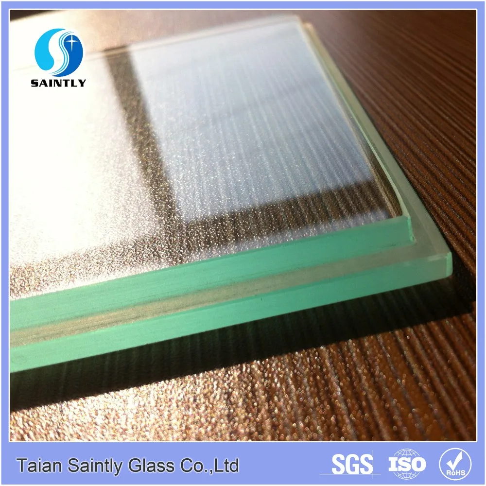 Manufacture Tempered Flat Glass Rectangle Led Light Cover Glass With