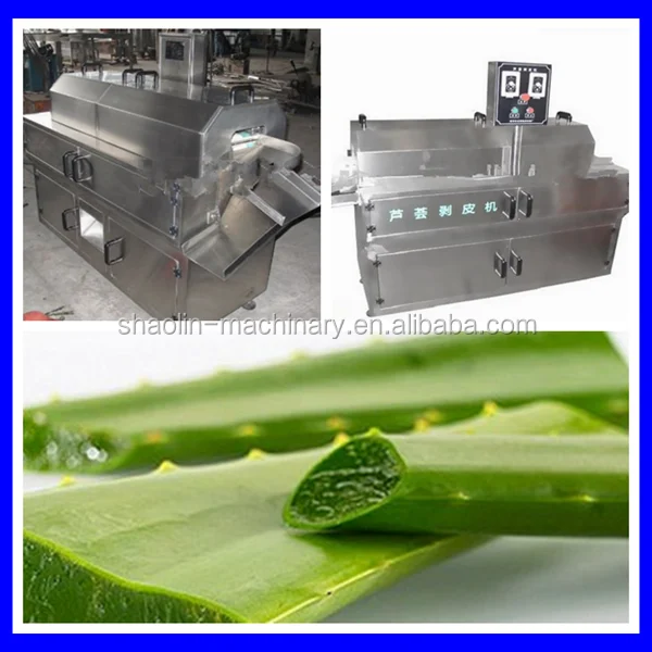 Multifunctional Automatic Aloe Peeler/cactus Peeling Machine With Best