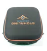 GC-Hot printing logo Black Rectangle Shaped metal tool EVA package Case