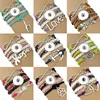 New Publish Elegant Infinity Love Handmade Custom 18MM Chunks Snaps Button Anchor Charm Bracelets for Women