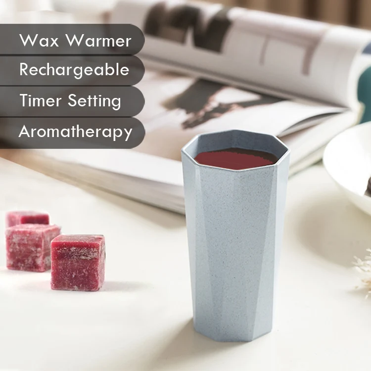 Rechargeable No Wires Electric No Spilling Aromatherapy Wax Melt Warmer