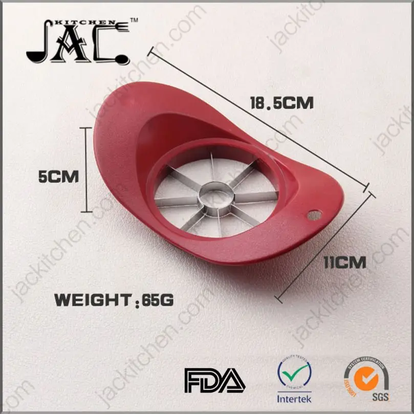 High Quality Flexible Stainless Steel Tpr Pp Silicone Rubber Apple And Cupcake Corer Remover