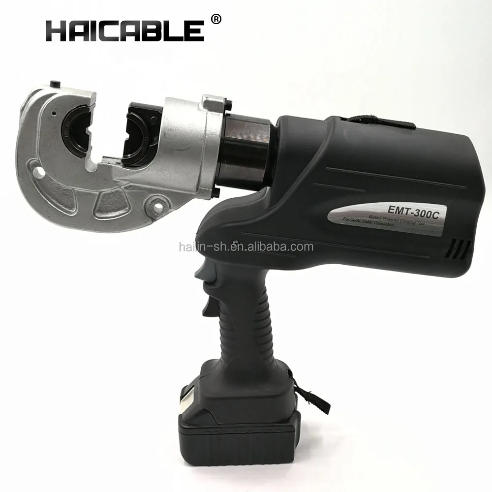 Battery Powered Hydraulic Wire Rope Crimping Tool Emt300cw Manual