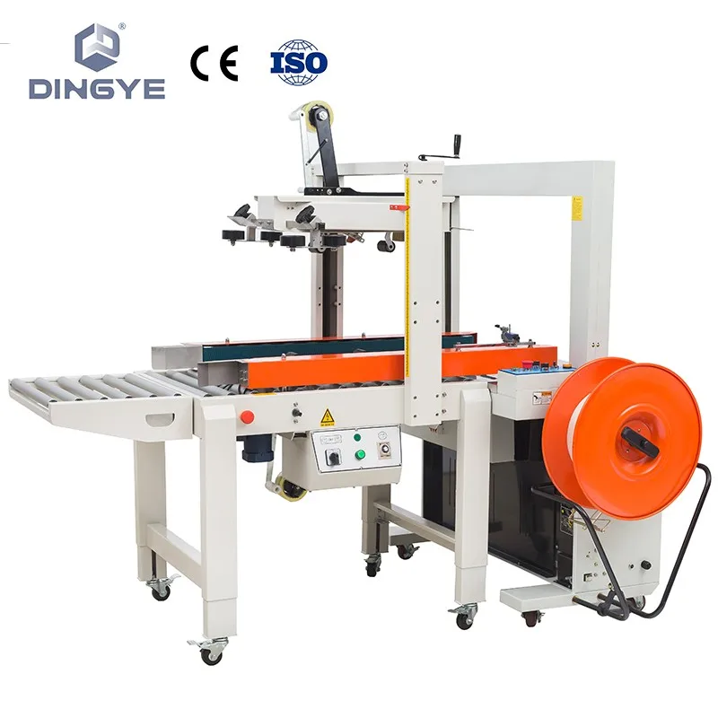Fxc5050a Carton Sealer Side Belts Box Sealing Packaging Machine And